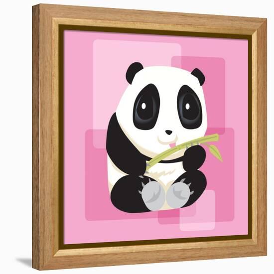 Anime Panda-Harry Briggs-Framed Premier Image Canvas