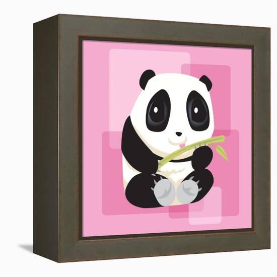 Anime Panda-Harry Briggs-Framed Premier Image Canvas