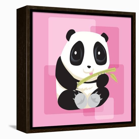 Anime Panda-Harry Briggs-Framed Premier Image Canvas