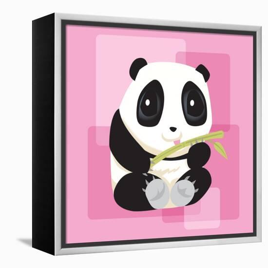 Anime Panda-Harry Briggs-Framed Premier Image Canvas