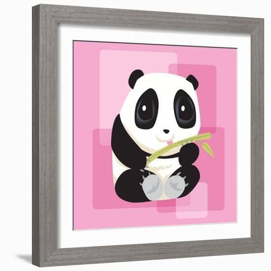 Anime Panda-Harry Briggs-Framed Giclee Print