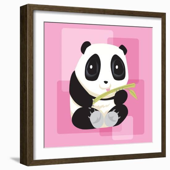 Anime Panda-Harry Briggs-Framed Giclee Print