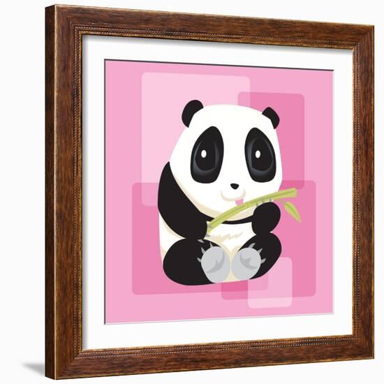 Anime Panda-Harry Briggs-Framed Giclee Print