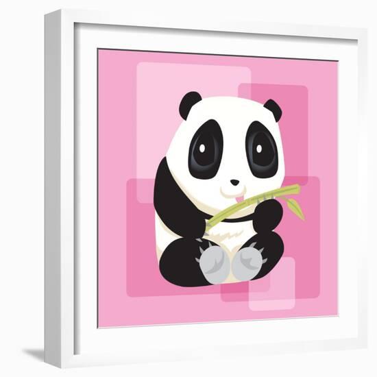 Anime Panda-Harry Briggs-Framed Giclee Print