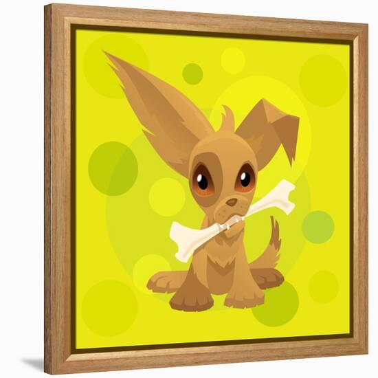 Anime Puppy-Harry Briggs-Framed Premier Image Canvas