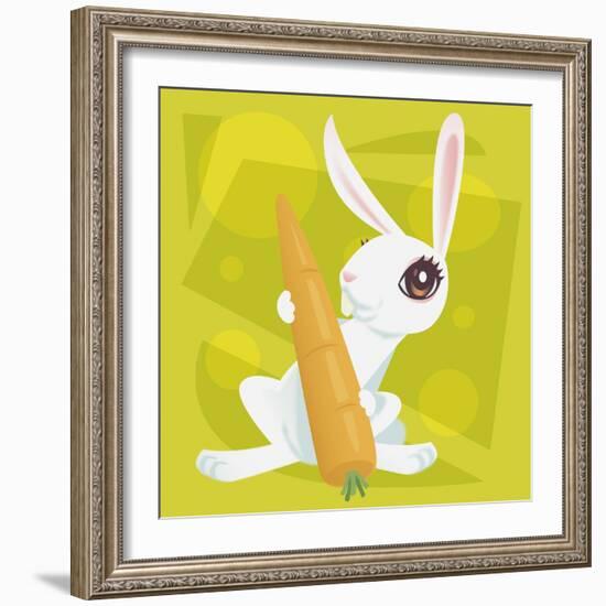 Anime Rabbit-Harry Briggs-Framed Giclee Print