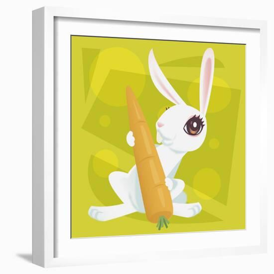 Anime Rabbit-Harry Briggs-Framed Giclee Print