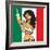 Anime Tequila Girl-Harry Briggs-Framed Premium Giclee Print