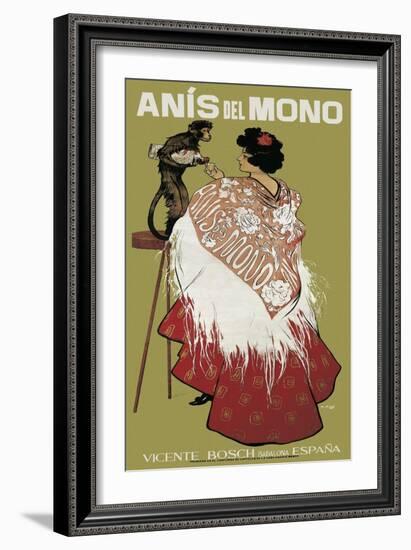 Anis Del Mono-Ramon Casas i Carbo-Framed Art Print