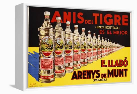 Anis Del Tigre Alcoholic Beverage Poster-Zsolt-Framed Premier Image Canvas