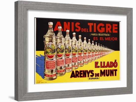 Anis Del Tigre Alcoholic Beverage Poster-Zsolt-Framed Giclee Print