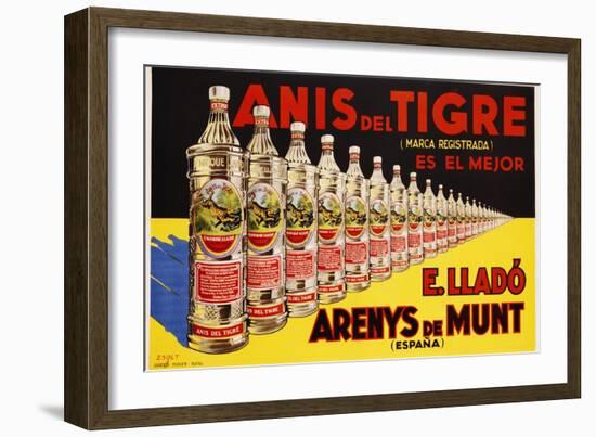 Anis Del Tigre Alcoholic Beverage Poster-Zsolt-Framed Giclee Print