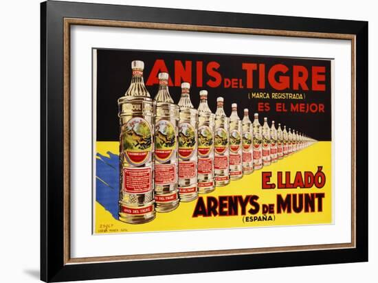 Anis Del Tigre Alcoholic Beverage Poster-Zsolt-Framed Giclee Print