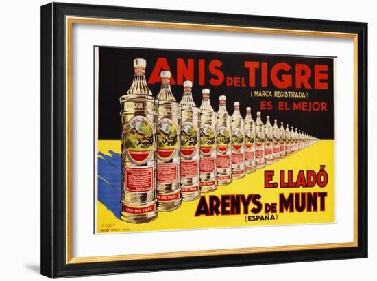 Anis Del Tigre Alcoholic Beverage Poster-Zsolt-Framed Giclee Print