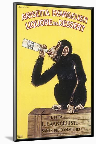 Anisetta Evangelisti, Liquore da Dessert-Carlo Biscaretti-Mounted Premium Giclee Print