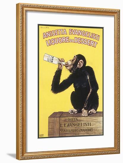 Anisetta Evangelisti, Liquore da Dessert-Carlo Biscaretti-Framed Premium Giclee Print