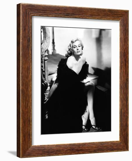 Anita Ekberg, 1950s-null-Framed Photo