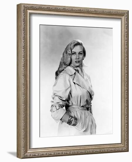 Anita Ekberg, 1957- 1958 (b/w photo)-null-Framed Photo