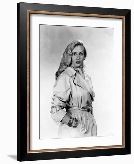 Anita Ekberg, 1957- 1958 (b/w photo)-null-Framed Photo
