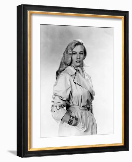 Anita Ekberg, 1957- 1958 (b/w photo)-null-Framed Photo