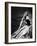 Anita Ekberg Hollywood sex symbol actress (b/w photo)-null-Framed Photo