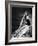 Anita Ekberg Hollywood sex symbol actress (b/w photo)-null-Framed Photo