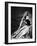 Anita Ekberg Hollywood sex symbol actress (b/w photo)-null-Framed Photo