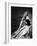 Anita Ekberg Hollywood sex symbol actress (b/w photo)-null-Framed Photo