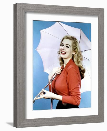 Anita Ekberg in the 1950s-null-Framed Photo