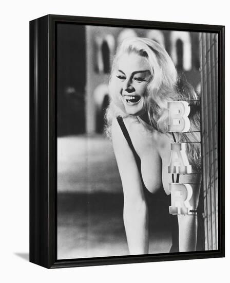 Anita Ekberg - La Dolce vita-null-Framed Stretched Canvas