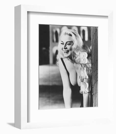 Anita Ekberg - La Dolce vita-null-Framed Photo