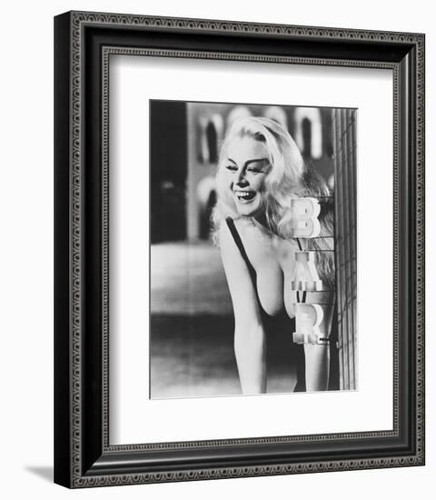 Anita Ekberg - La Dolce vita-null-Framed Photo