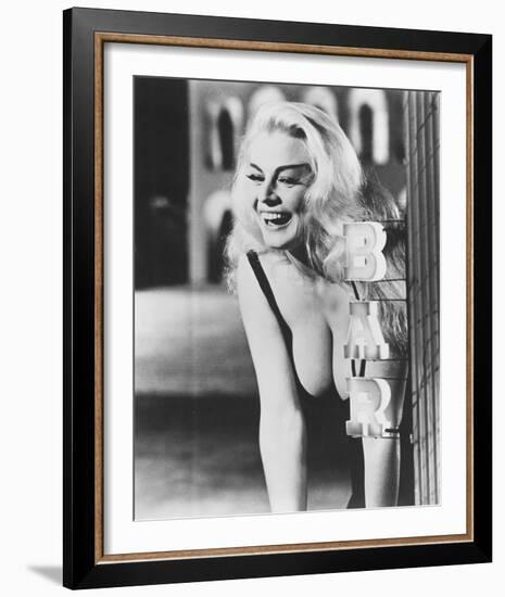 Anita Ekberg - La Dolce vita-null-Framed Photo