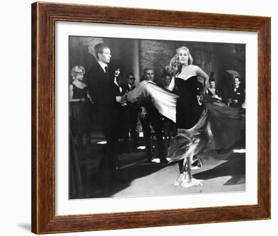 Anita Ekberg - La dolce vita-null-Framed Photo