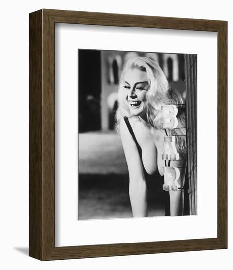 Anita Ekberg - La Dolce vita-null-Framed Photo