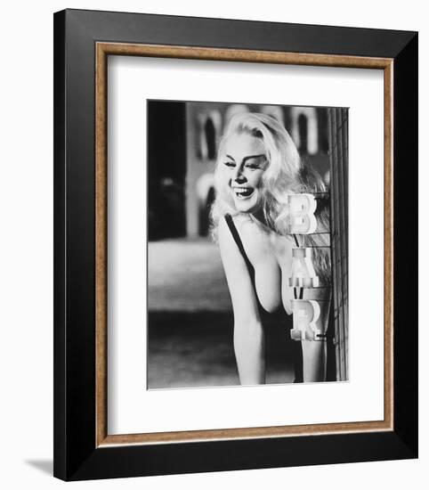 Anita Ekberg - La Dolce vita-null-Framed Photo