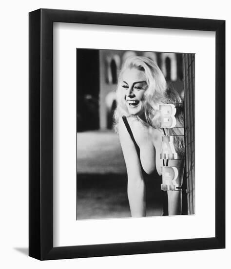 Anita Ekberg - La Dolce vita-null-Framed Photo