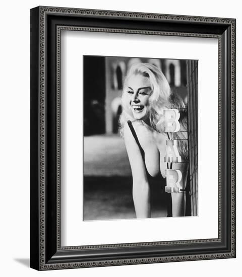 Anita Ekberg - La Dolce vita-null-Framed Photo