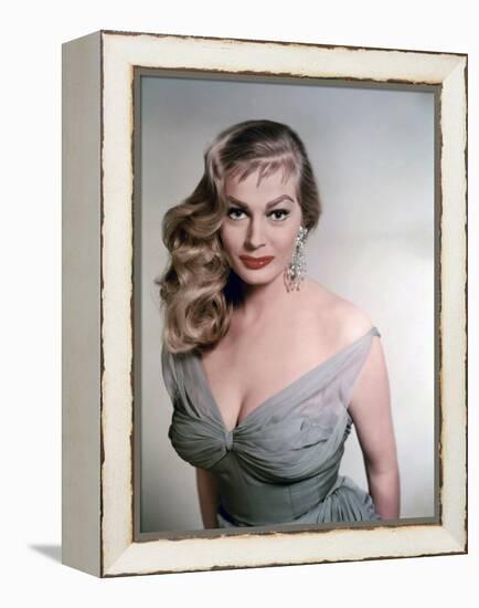 Anita Ekberg (photo)-null-Framed Stretched Canvas