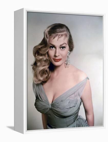 Anita Ekberg (photo)-null-Framed Stretched Canvas