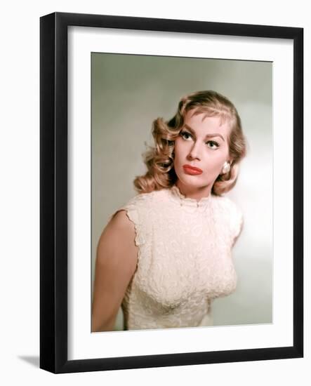 Anita Ekberg (photo)-null-Framed Photo