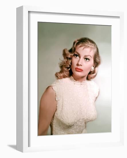 Anita Ekberg (photo)-null-Framed Photo