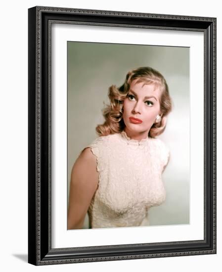 Anita Ekberg (photo)-null-Framed Photo