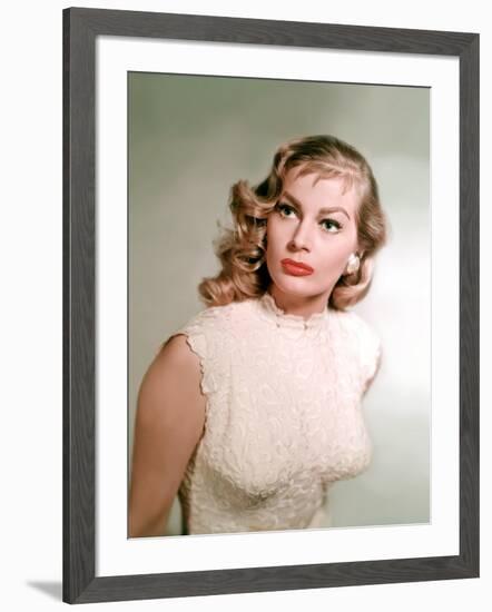 Anita Ekberg (photo)-null-Framed Photo