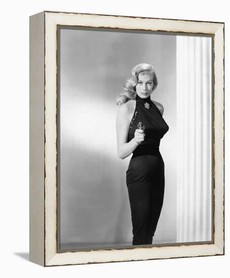 Anita Ekberg-null-Framed Stretched Canvas