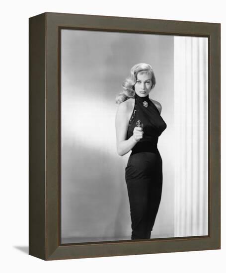 Anita Ekberg-null-Framed Stretched Canvas