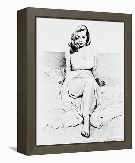 Anita Ekberg-null-Framed Stretched Canvas