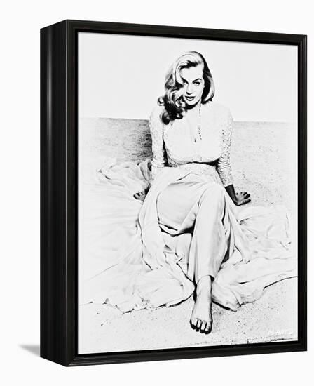 Anita Ekberg-null-Framed Stretched Canvas