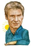 Harrison Ford, 2011 (Acrylic on Illustration Board)-Anita Kunz-Giclee Print