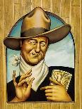 John Wayne, 1997 (Acrylic on Illustration Board)-Anita Kunz-Giclee Print